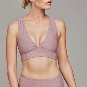 Varley‎ Walsh Mauve Sports Bra